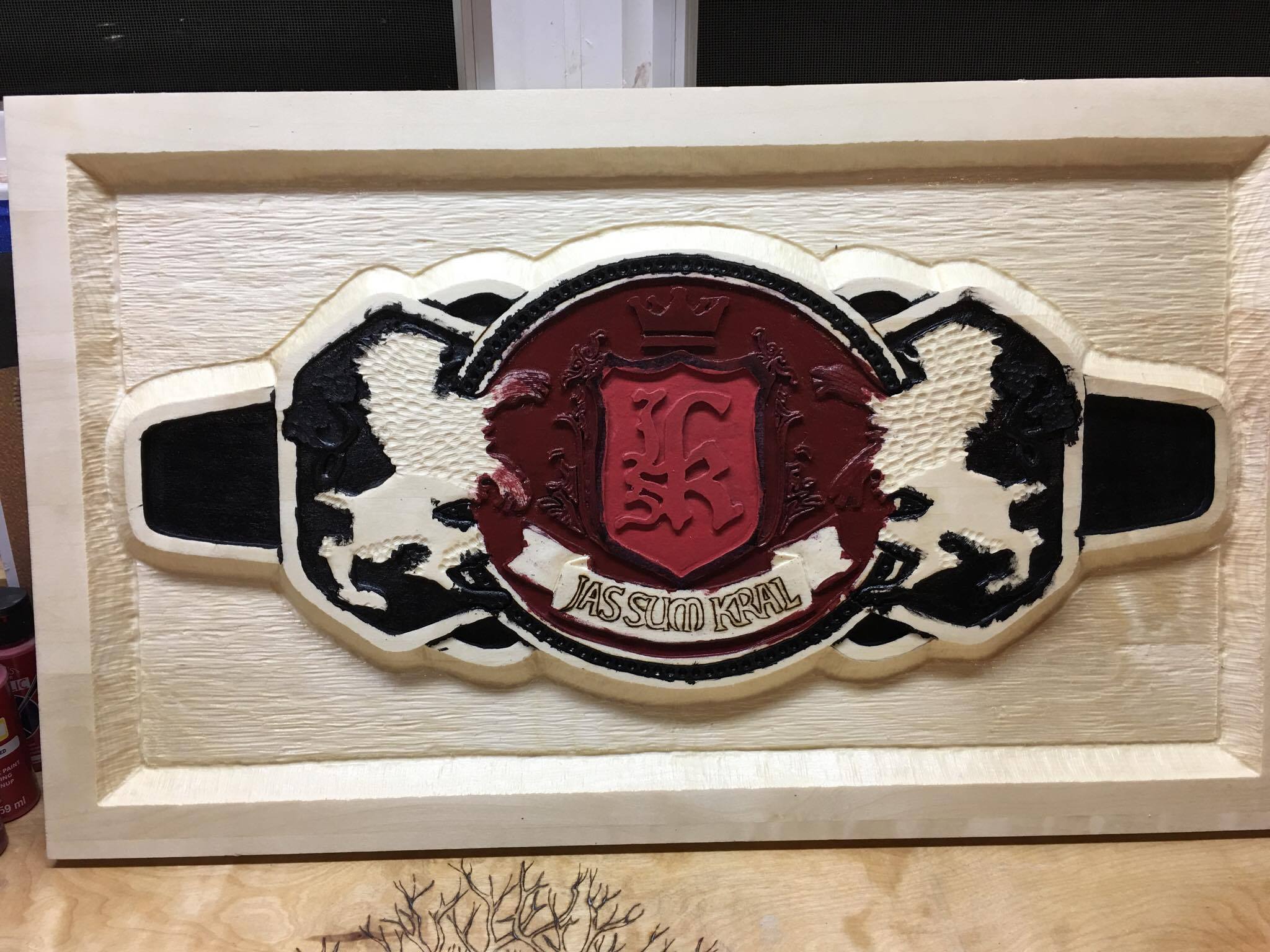 JSK branded ashtray
